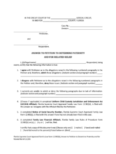 Fillable Online Florida Supreme Court Approved Family Law Form 12 983 b