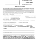 Fillable Online Gov Bexar Bexar County Social Study Form Fax Email