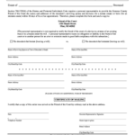 Fillable Online Personal Representative For Genesee County Mi Form Fax