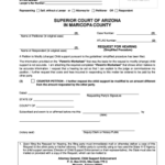 Fillable Online Superiorcourt Maricopa RESPONSE TO PETITION TO MODIFY