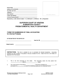 Fillable Online Superiorcourt Maricopa SUPERIOR COURT OF ARIZONA IN