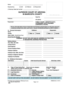 Fillable Online Superiorcourt Maricopa TO REGISTER A FOREIGN FAMILY