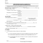 Fillable Order Determining Objection To Registration Of Out Of State