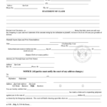 Fillable Small Claims Form 11 Civil Division Superior Court Of The