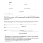 Fillable Summons County Of Lasalle Circuit Court Printable Pdf Download