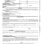 Fillable Witness Subpoena Form Liberty County Georgia Printable Pdf