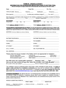 Florida Form Mediation Fill Online Printable Fillable Blank