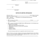 Florida Notice Of Appearance Fill Online Printable Fillable Blank