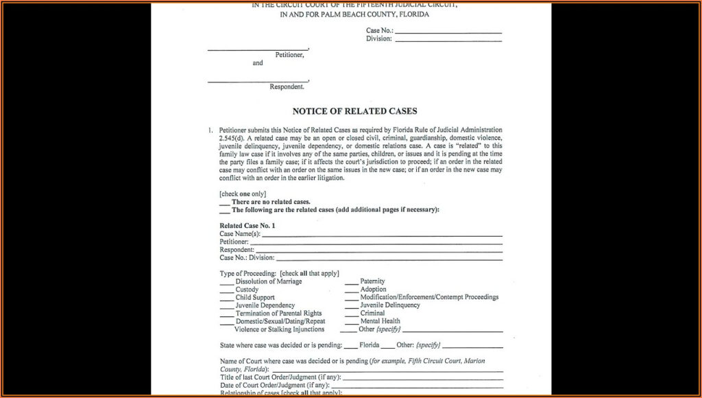 Florida Small Claims Court Forms Broward Form Resume Examples 