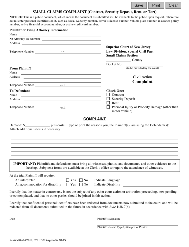 Form 10532 Appendix XI C Download Fillable PDF Or Fill Online Small 