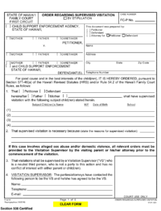 Form 1F P 1051 Download Fillable PDF Or Fill Online Order Regarding