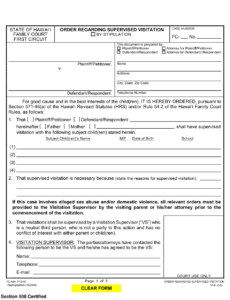 Form 1F P 1053 Download Fillable PDF Or Fill Online Order Regarding