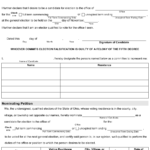 Form 3 E Download Fillable PDF Or Fill Online Nominating Petition And