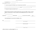 Form AO 089 Subpoena To Testify At A Hearing Or Trial In A Criminal Case