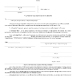 Form AO 399 Waiver Of The Service Of Summons