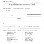 Form CCDR0005 Download Fillable PDF Or Fill Online Notice Of Motion