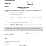 Form CCR G 40 Download Fillable PDF Or Fill Online Garnishment Praecipe