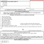 Form DE 174 Download Fillable PDF Or Fill Online Allowance Or Rejection