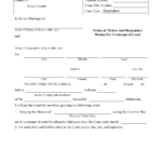 Form DIV1502 Download Fillable PDF Or Fill Online Notice Of Motion And