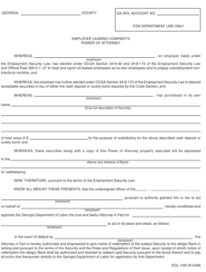 Form DOL 14B Download Printable PDF Or Fill Online Employee Leasing