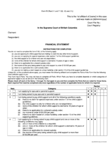 Form F8 Financial Statement Fillable Pdf Fill Online Printable