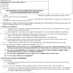 Form FL 325 Download Fillable PDF Or Fill Online Declaration Of Court