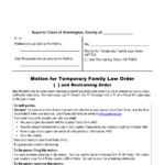 Form FL Modify623 Download Printable PDF Or Fill Online Motion For