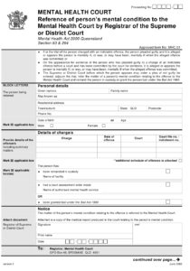 Form MHC 01 Download Printable PDF Or Fill Online Reference Of Person s