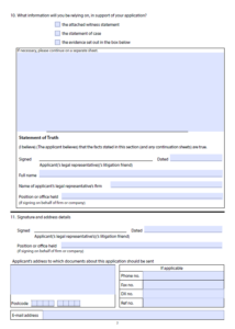 Form N244 Application Notice For County Court Eg Set aside amend