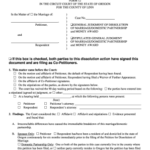 Form Of General Judgement In Oregon Fill Online Printable Fillable