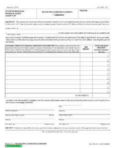 Form PC674 Download Fillable PDF Or Fill Online Inventory