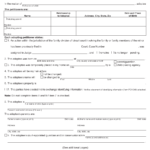 Form PCA301A Download Fillable PDF Or Fill Online Petition For Direct