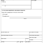 Form TC001 Download Fillable PDF Or Fill Online Notice Of Appearance