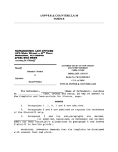 Format Of Counterclaim In Civil Suit Fill Online Printable Fillable