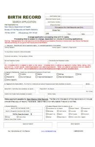 FREE 15 Birth Forms In PDF