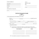 FREE 4 Legal Name Change Forms In PDF MS Word