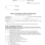 FREE 8 Sample Financial Affidavit Forms In PDF MS Word