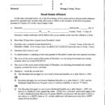 FREE 9 Small Estate Affidavit Forms In PDF