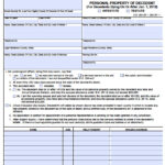 Free North Carolina Small Estate Affidavit AOC E 203B Form PDF Word