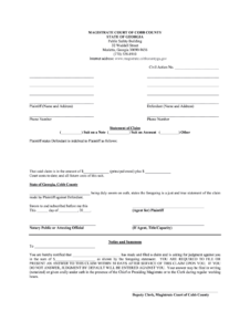 Fulton County Georgia Courts Online To File A Stay Order Forms Fill