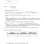 General Or Partial Release Of Judgment Lien Printable Pdf Download