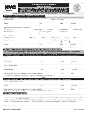 Get Small Claims Court Forms Ny PDF Form Samples To Fill Online 