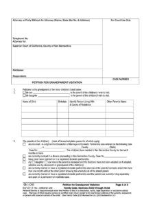 Grandparents Rights In California Fill Online Printable Fillable