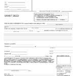 Grant Deed Form Santa Clara County Universal Network