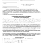 Hearing Notice Requirements North Carollina Fill Online Printable