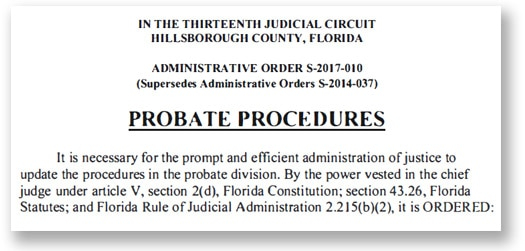 Hillsborough County Probate Court Learn About The Process