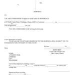 Illinois Subpoena Fill Out And Sign Printable PDF Template SignNow