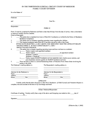 Jefferson County Family Court Forms Fill Out And Sign Printable PDF