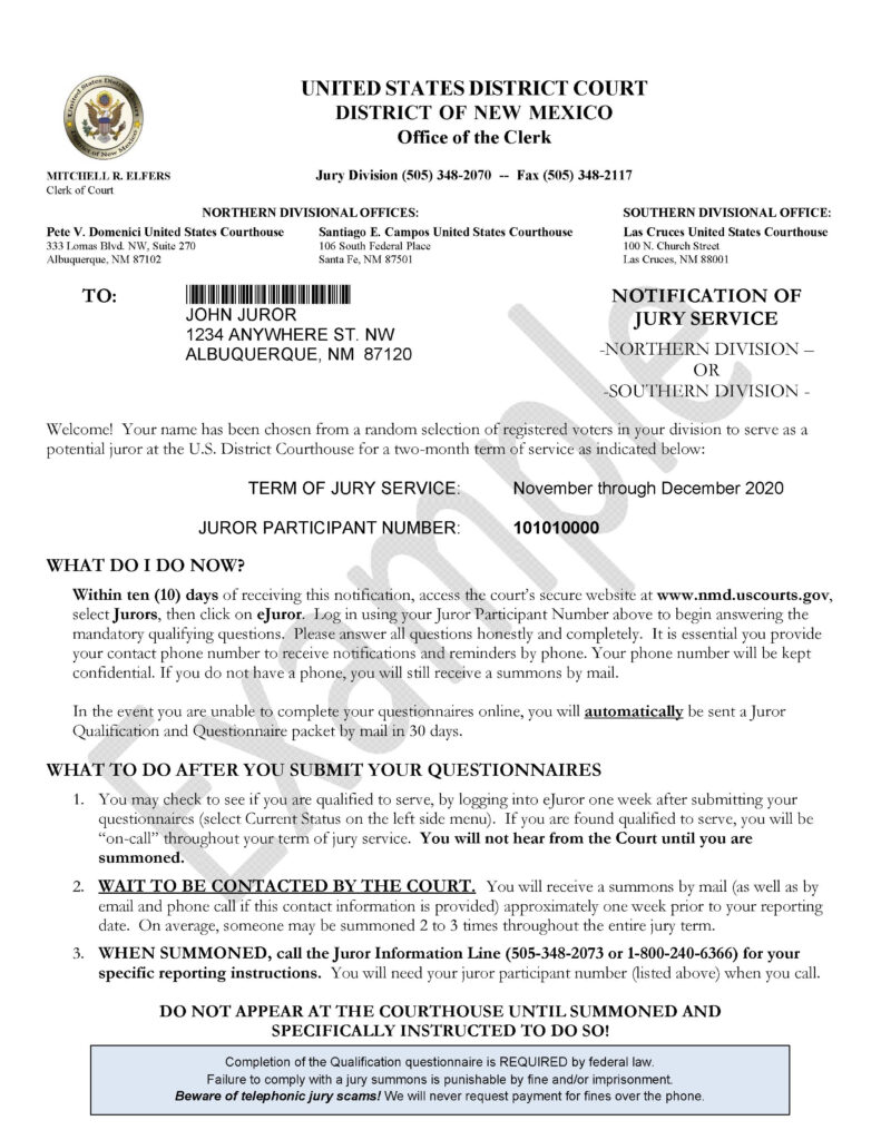 Jury Duty Excuse Letter Sample For Your Needs Letter Templates