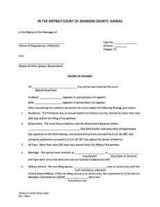 Kansas Child Custody Forms Edit Fill Print Download Online